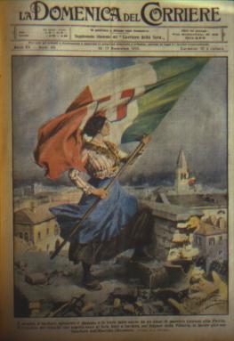 10 Novembre 1918 - Il tricolore della vittoria