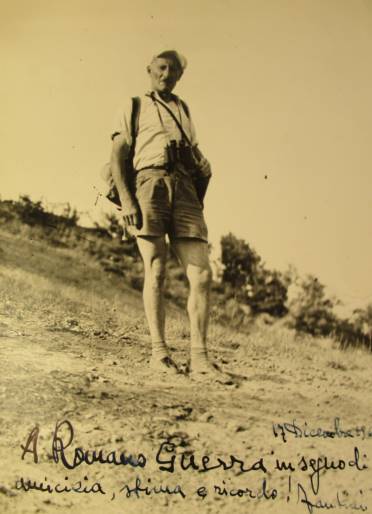 Luigi Fantini in "tenuta da combattimento estivo"